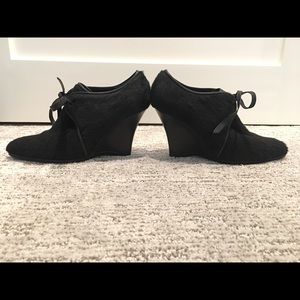 Salvatore Ferragamo Wedge Booties
